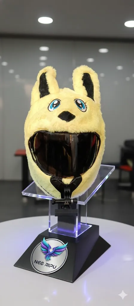 Rider Bunny helmet for bikers